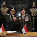 Perkuat Stabilitas Kawasan, Kasad Terima Kunjungan Kasad Singapura