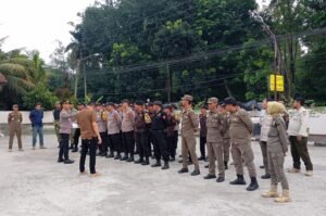 Siaga Penuh! Polsek Rumpin Apelkan Pasukan Gabungan Kawal Pesta Rakyat
